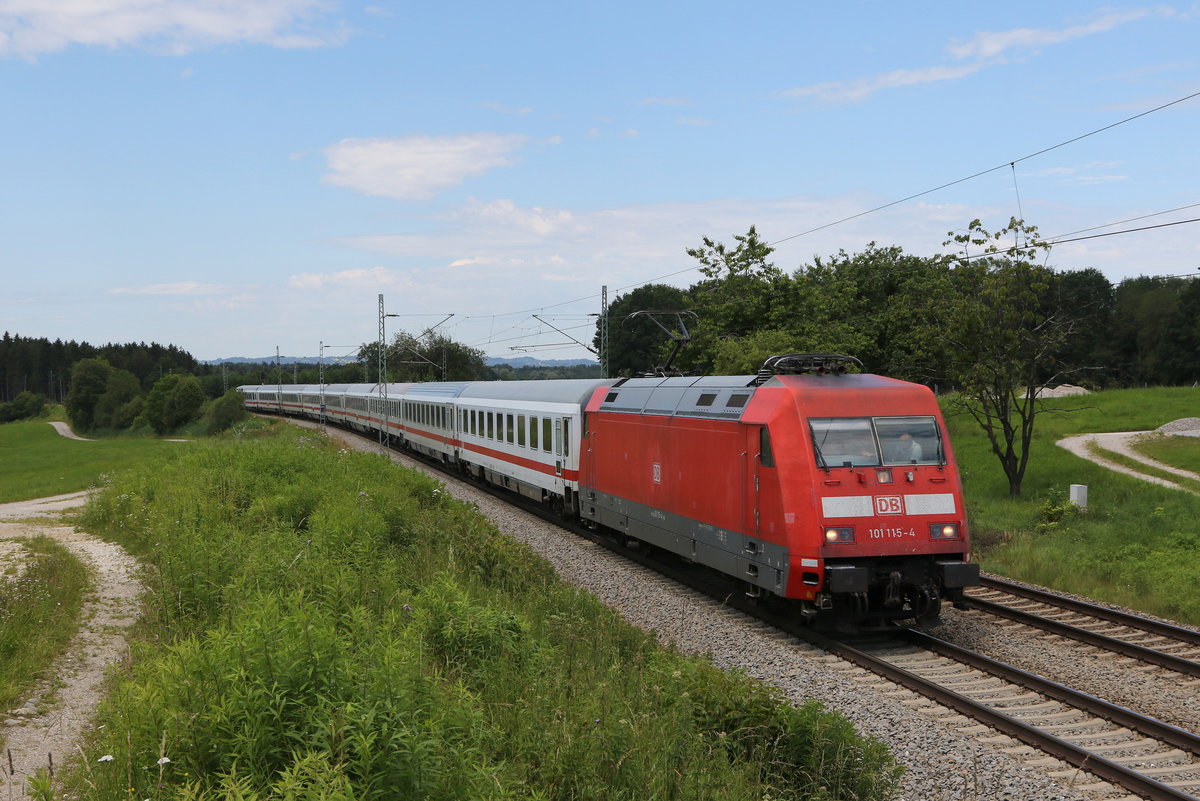 101 115 am 1. Juli 2020 bei Grabenst�tt.