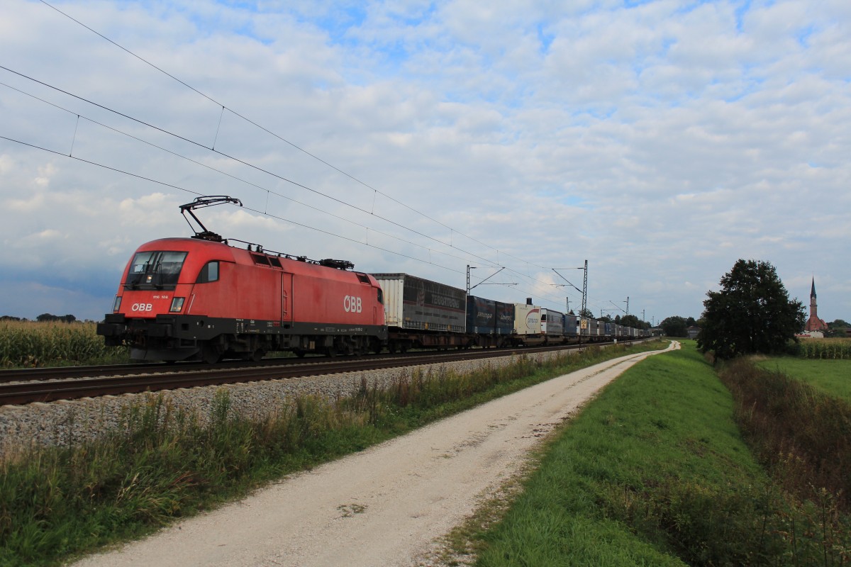 1116 108-2 am 15. September 2012 bei �bersee am Chiemsee.