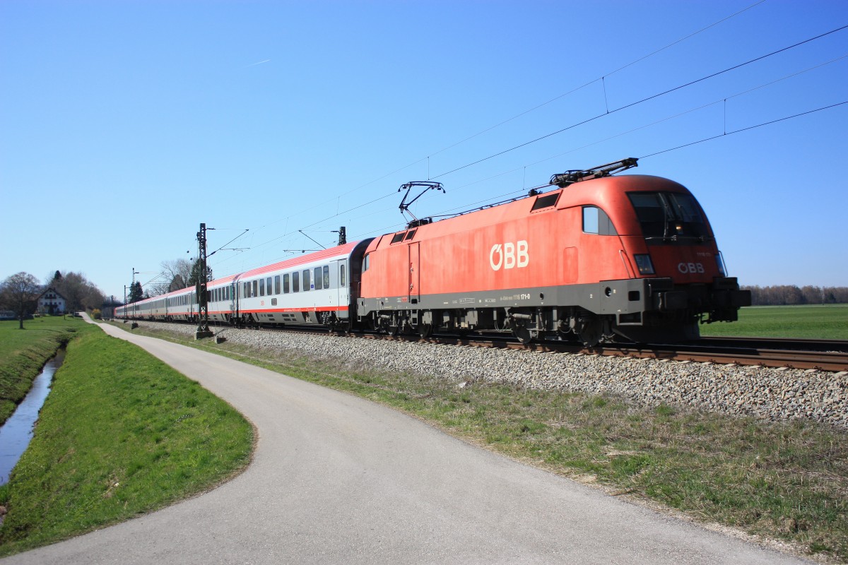 1116 171-0 am 29. M�rz 2014 bei �bersee.