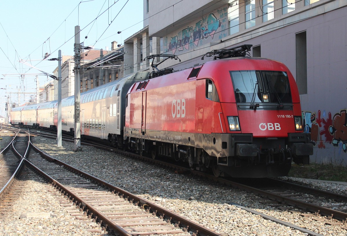 1116 195-7 am 17. M�rz 2012 in Wien.