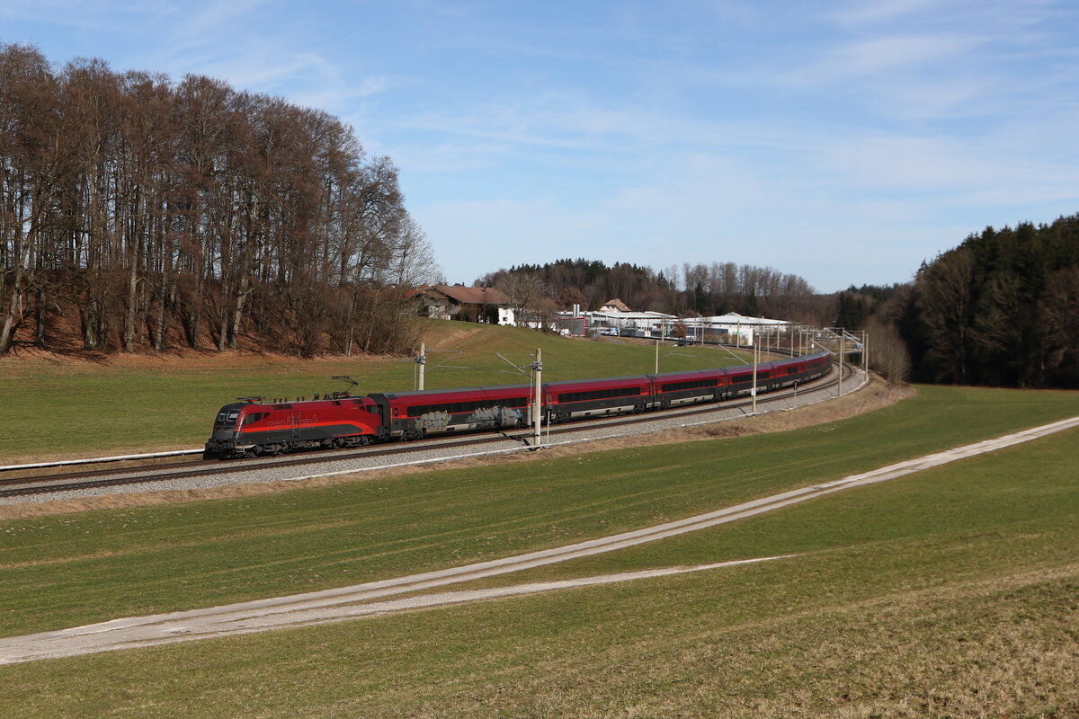 1116 228 war am 26. Februar 2026 unterwegs in Richtung Rosenheim.