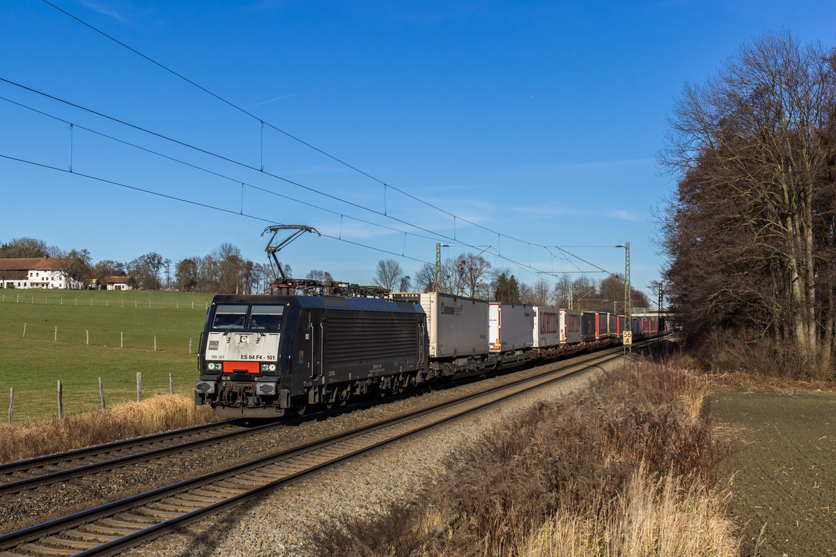 189 101 aus M�nchen kommend am 10. Dezember 2016 bei Vogl.