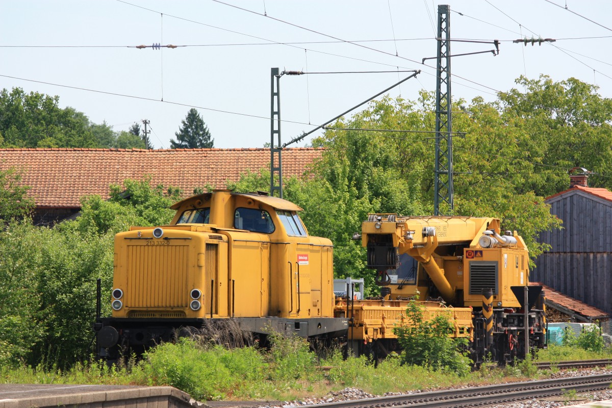 213 332-0 am 8. Juni 2013 in �bersee am Chiemsee.