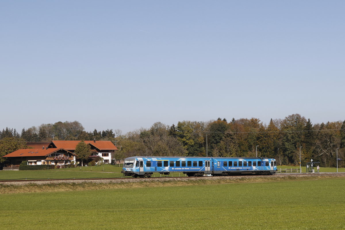 628 423 bei Vachendorf am 26. Oktober 2018.