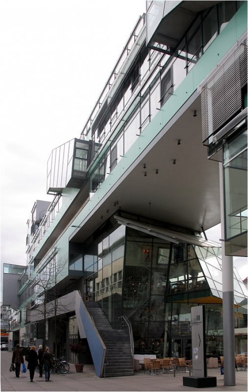 Das Behnisch Haus In Krefeld In Der Mitte Es Langen Bauwerk Wird