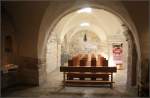 
. Neue Kapelle und Kreuzgang an der Milchgrotte in Bethlehem -

Unterirdischer Kapellenraum.

März 2002 (M)
