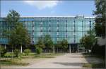 . Bürogebäude der LVA in Augsburg -

Teile der Fassaden haben vorgesetzte Glaslamellen.

September 2014 (Matthias)