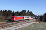 101 099 mit dem  IC K�nigssee  aus Freilassing kommend am 8.