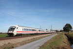 IC-Steuerwagen mit einem  EC  am 1.