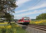 628 589 der  S�dost-Bayernbahn  auf einer Sonderfahrt am 15.