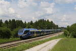 ET 316 auf dem Weg nach M�nchen.