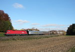 1116 121-5 mit einem G�terzug aus Salzburg kommend am 31.