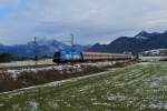 1016 023-2  �BB Gr�ne Schiene  unterwegs von Salzburg in Richtung Kufstein am 30.