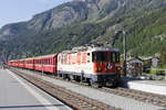 Ge 4/4 II 622  Arosa  wirbt f�r die Japanische Partnerbahn  Hakone Tozan Railway .