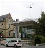 . Das Museum für Post und Kommunikation in Frankfurt am Main -

Der Neubau wurde neben die alte Villa gesetzt, die ebenfalls zum Museum gehört und umgebaut wurde.

September 1990 (Matthias)