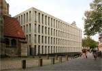 . Diözesanbibliothek und Erweiterung des Liudgerhauses in Münster -

Neubau an der Ostseite entlang der Rosenstraße.

Oktober 2014 (Matthias)